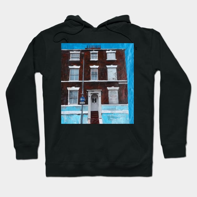 Old House In Hull, England Hoodie by golan22may